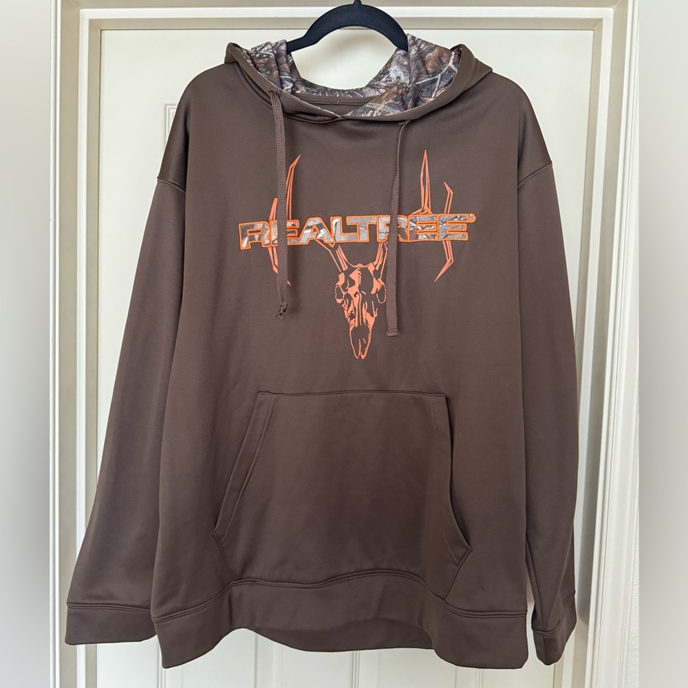 Realtree Men's Brown Hoodie